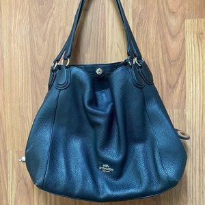 Authentic Black Coach Hobo Bag